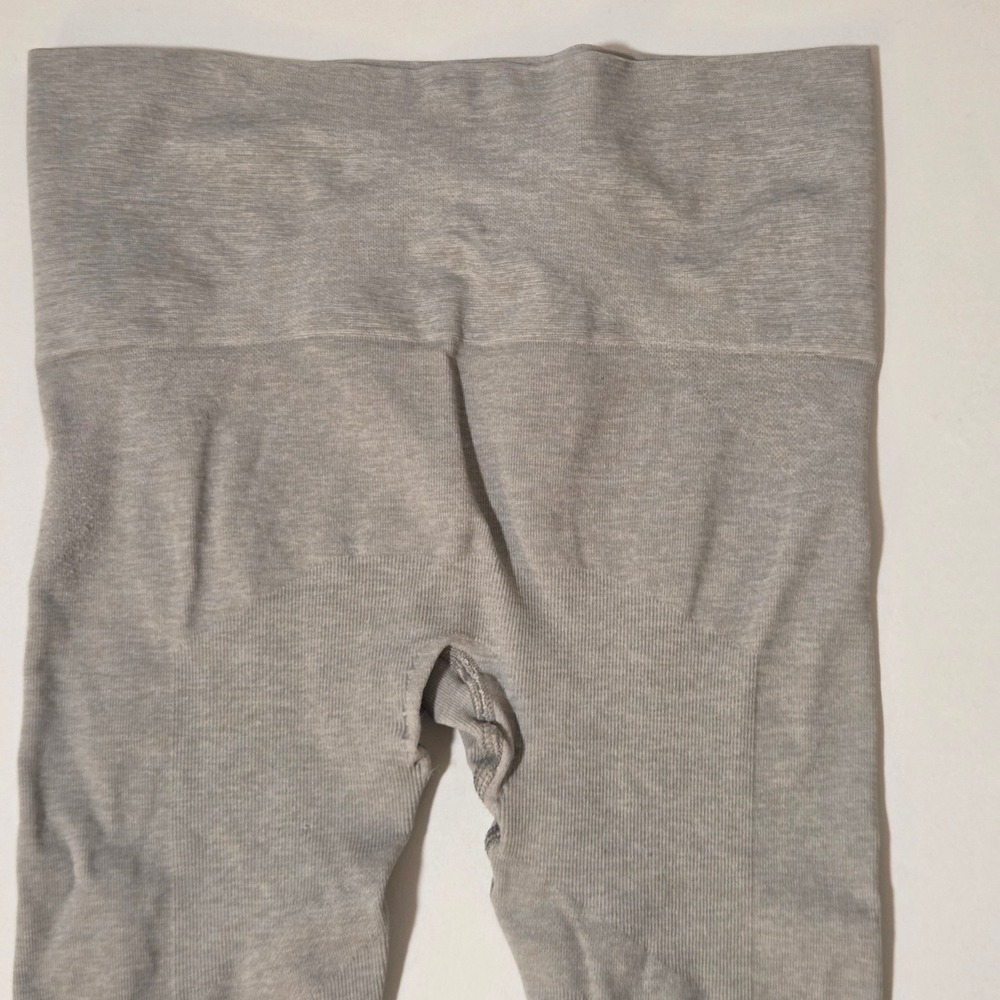 Blanqi Everyday Maternity Belly‎ Support Leggings Gray Small High Waist Seamless - Picture 9 of 9